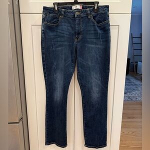 CAbi Women's Dark Blue Jeans, 14